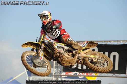 2009-10-03 Franciacorta - Motocross delle Nazioni 0331 Free practice MX1 - Tyler Medaglia - Suzuki 450 CAN
